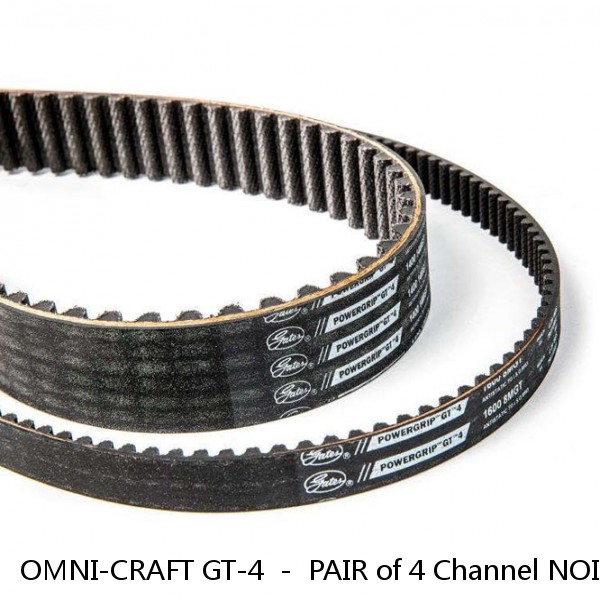 OMNI-CRAFT GT-4  -  PAIR of 4 Channel NOISE GATES  (8 Channels) + Breakout cable