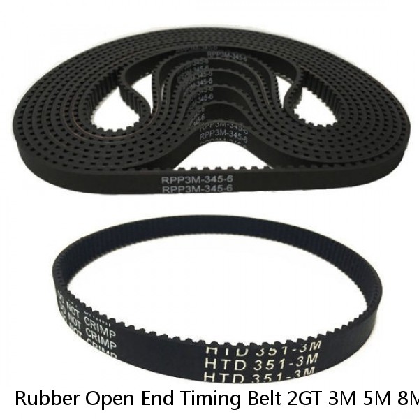 Rubber Open End Timing Belt 2GT 3M 5M 8M MXL for 3D Printer / CNC / Step Motor