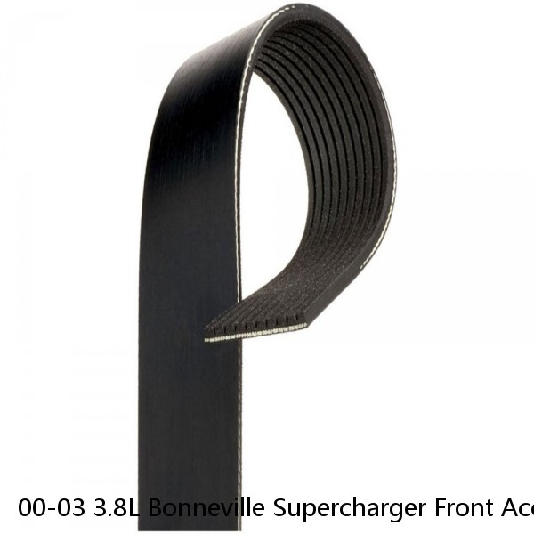 00-03 3.8L Bonneville Supercharger Front Accessory Serpentine Drive Belt GATES